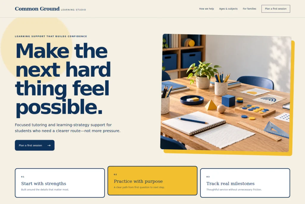Common Ground Learning Studio